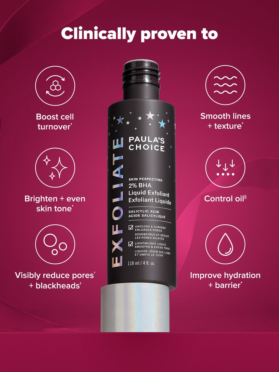 holiday edition 2 bha exfolierande toner