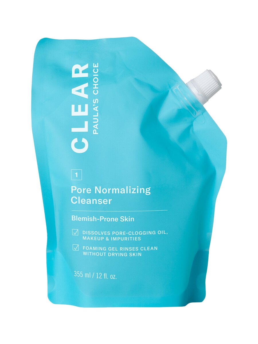 clear pore normaliserande rengöringspåse refillpåse
