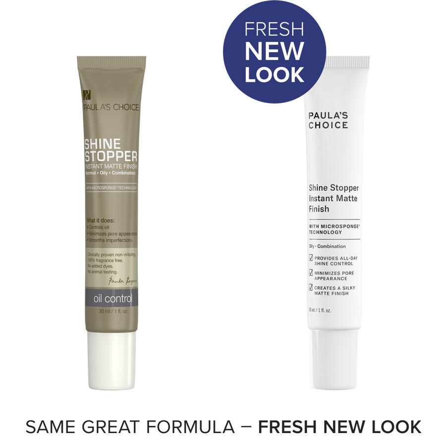 shine stopper matt finish primer med microsponge-teknik