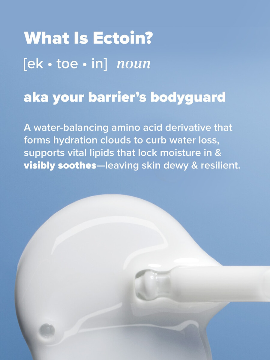 7 ectoin hyaluronsyra mjölkigt återfuktande serum