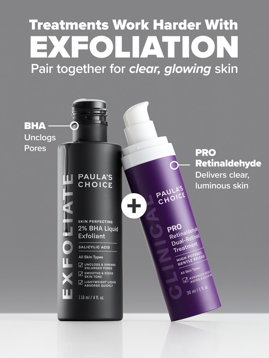clinical pro retinaldehyd dual-retinoidbehandling